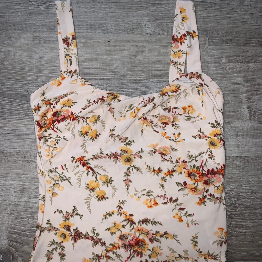 Floral Twist Top